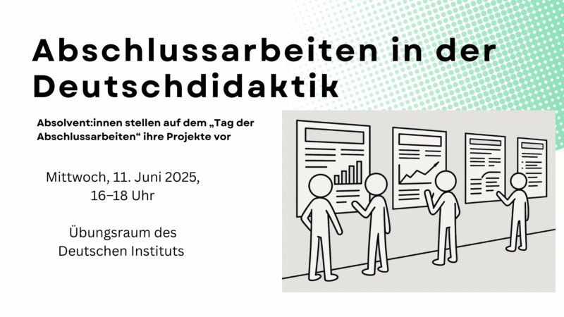 Tag der Abschlussarbeiten