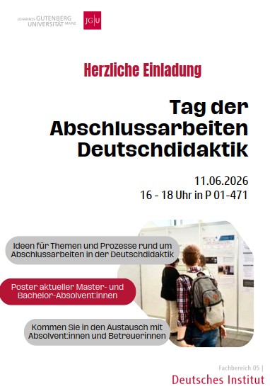 Tag der Abschlussarbeiten